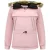 Matogla Anorak winterjas met bontkraag pink