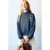 Mango Kids hoodie met borduursels en backprint – blauw