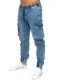 Enzo | Cargo-joggerjeans voor heren