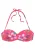 LASCANA Bikinitop  groen / lila / oranje / pink / wit