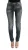 Cavalli Women’s Blue Wash Cotton Blend Slim Fit Jeans