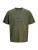 JACK & JONES Shirt ‘JJEDenver’  marine / olijfgroen / wit
