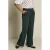 LOLALIZA wide leg gestreepte broek – zwart