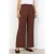Soyaconcept straight regular waist broek bruin