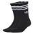 ADIDAS ORIGINALS Sokken ‘3-Stripes Crew 3 Pairs’  zwart / wit