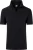 HAKRO Polo shirt zwart, Effen