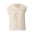 Structuur blouse met kantinzetstukken en ruffles dames QS