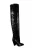 Saint Laurent Niki 105 overknee laarzen Zwart