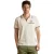Poloshirt Aeronautica Militaire wit v-hals normale fit