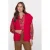 Geisha gebreid vest fuchsia