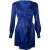PINKO Arianna Abito Jaquard Effetto Spectrum Blue