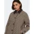 JDY geruite jacket met wol – bruin