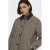 JDY geruite jacket met wol – bruin