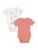 Cool Club Rompertje/body  zalm roze / wit