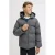 JACK & JONES JUNIOR gewatteerde jas grijs