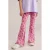 WE Fashion flared legging roze