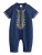 Next Rompertje/body  navy / geel