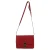 Celine Medium Classic Box schoudertas in bordeauxrood kalfsleer