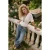 TRENDYOLMİLLA Dames Wit Effen Lang Getailleerd Blouses