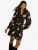 love & roses Blousejurk  beige / turquoise / fuchsia / zwart