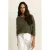 Expresso pullover olijfgroen gebreid