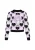 myMo ROCKS Trui ‘Young Fashion’  sering / zwart / wit