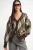 Oversized Argyle V-hals Knopen Cardigan
