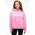 Oversized sweatshirt met capuchon en print