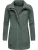 Ragwear Fleece jas ‘Letrice’  bruin / pastelgroen