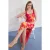 TRENDYOLMİLLA Dames Meerkleurig Bloemen Maxi Mouwloos Diploma-uitreiking / Gala Recht Avond & Gala Jurk