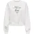 Only Onlkiara ls o-neck pearl swt off-white