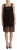 Dolce & Gabbana Dames Zwarte Zijden Stretch Kristallen Sheath Mini-jurk