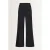 Claudia Sträter travelstof flared high waist flared broek zwart