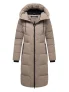 Navahoo dames wintermantel SCHOKOKUSS – elegant, warm & functioneel