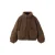 Mango Kids teddy jas – donkerbruin