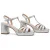 Montevita Heel Sandal Picasor Silver