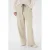 Kaffe Curve KCsirana casual broek met krijtstreep beige