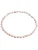 Valero Pearls Ketting  pink / zilver / wit