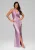 Ombre Avondjurk  lila