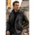 Heren Black Lamb Leather Biker Bomber Blouson Jas – Passage