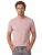 BOSS Black T-shirt roze gemêleerd normale fit