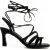 MonteVita Heel Sandalen 8 In Zwart
