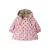 LIL’ ATELIER BABY winterjas met hartjes – roze