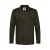 Profuomo relaxed fit overshirt met wol – donkergroen