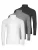 Ragman Shirt ‘Basic’  zilvergrijs