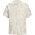 Jack & Jones Jjalberto seersucker resort shiirt ecru dessin