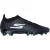Skechers Heren Crackle Effect Firm Ground Voetbalschoenen (Zwart/Zilver)