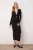 TRENDYOLMİLLA Dames Zwart Effen Maxi Lang Stijlvol/Avond Bodycon Jurken