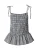 LEVI’S ® Top ‘Monaco Sleeveless Blouse’  zwart / wit