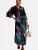 love & roses Blousejurk  blauw / groen / pink / zwart